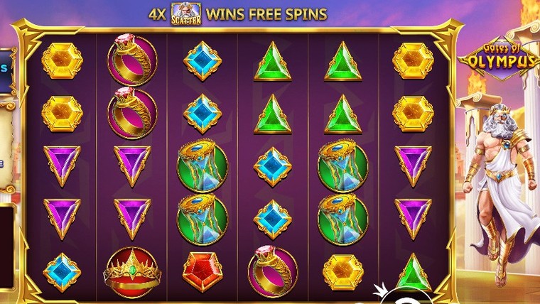 Gates of Olympus by Pragmatic Play — gameplay screenshot