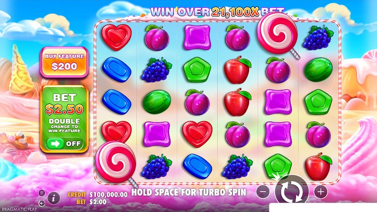 Sweet Bonanza by Pragmatic Play — gameplay screenshot 2